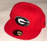 Georgia Bulldogs New Era Red Pin Fitted Hat (7 1/8)