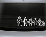 Star Wars Family Decal Set Stick People Car or Wall Vinyl Decal Stickers