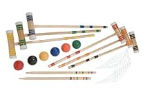 Halex Premier 6 Player Croquet Set in Molded Carry Case