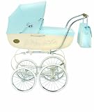 Inglesina Classica Bassinet with Diaper Bag for Classica Stroller Frame, Azzurro