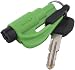 Automotive : ResQMe Keychain Version of the Original LifeHammer (Green)