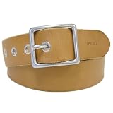 Diesel - Diesel Distressed Tan Leather Belt