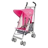 Maclaren Volo Lightweight Stroller, Carmine Rose with Carmine Rose Hood