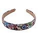 Candygirl 2.5cm Wide Headband For Girls Flower Butterfly Girls Headbands Christmas Gifts Headbands (5pcs Assorted Colors Per Pack)