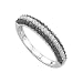 14K White Gold 1/2 ct. Black and White Diamond Ring 14K White Gold 1/2 ct. Black and White Diamond Ring