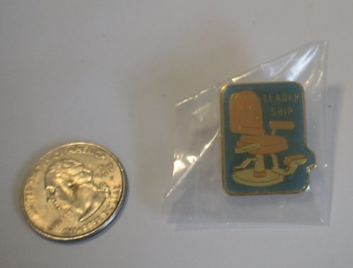 Vintage Enamel Pin : Mcdonalds Barber Chair