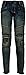 Angel Cola Men's Biker Slim Straight Fitted Distressed Washed Cotton Jeans
