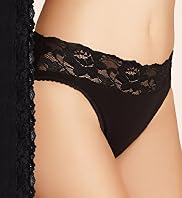 5 Pack Cotton Rich High Leg Knickers with Lace