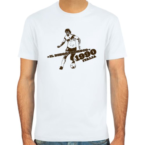 T-Shirt Guido Buchwald ::: Farbauswahl: skyblue, sand oder weiß ::: Fußball-Kult