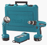 Makita 6337DWDLE 14.4 Volt 1/2-Inch MFORCE Cordless Drill & Flashlight Kit with Exclusive Shift Lock Drive System