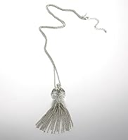 Autograph Diamanté Tassel Necklace
