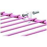 Closetmaid #7546 12PK White Down/Wall Clip