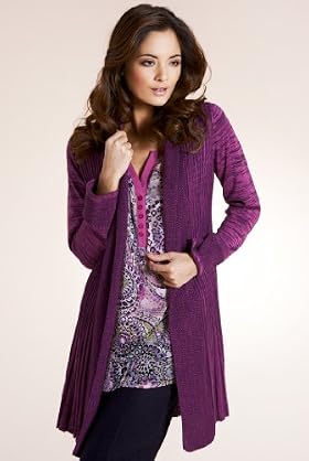 Per Una Open Front Knitted Longline Cardigan