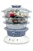Seb - VC400600 -  Cuiseur Vapeur - Vitasaveur Poissons Grilles Anti Adhésif