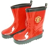 Review Official Football Merchandise  / Manchester United FC Wellies/Wellington Boots - Junior Size 12