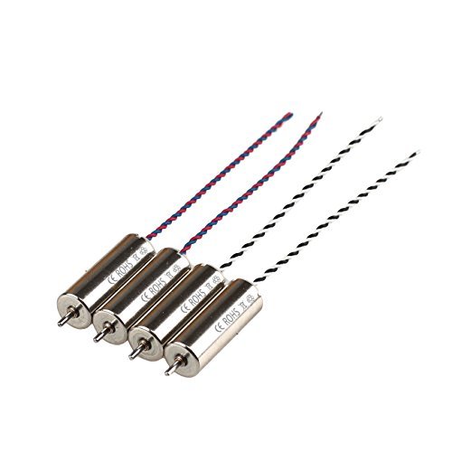 Tera 4 pcs quadcopter spare parts 3.7v motor 7x20mm for…