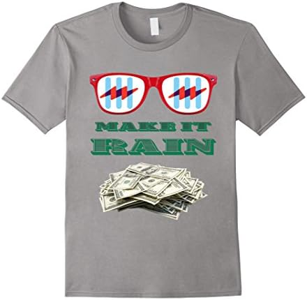 Men's ScanPower: Make It Rain Shirt Large Slate