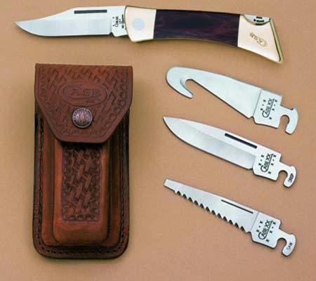 Case Knives 6005 XX Changer Lockback Knife with Rosewood Handles  &  Gift Tin