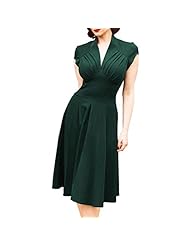 V-neck Polyester Vintage Bridesmaid Dress 