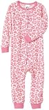 Gerber Leopard Hearts Thermal Underwear Unionsuit, White