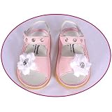 Girls Boutique Dress Shoes LIGHT PINK Sandal WEE SQUEAK Baby Girl Sizes 3-9