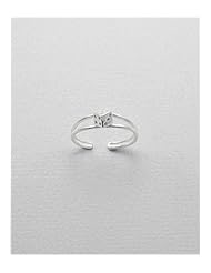 Dice Toe Ring In 92.5 Sterling Silver