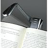 Clip-On Booklight - Silber - Leselampe: Ultrahelle LED Leselampe mit Clip