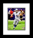 Detroit Lions Matthew Stafford 2011 Passing Action Framed Picture 8x10