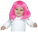 Lil Club Kid Pink Wiggie Baby Wig for Halloween Costume