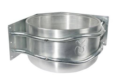 Kerbl 32496 Futtertrog Aluminium, ca. 18 l, zur Eckmontage, mit Ablauf Preisvergleich