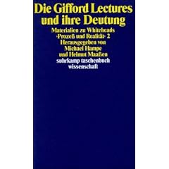 Materialien zu Whiteheads �Proze� und Realit�t�: Band 2: Die Gifford Lectures und ihre Deutung (suhrkamp taschenbuch wissenschaft)