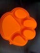 Orange Paw Print Silicone Cake Pan