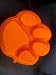 Orange Paw Print Silicone Cake Pan