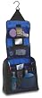 Lewis N. Clark Hanging Toiletry Kit, Black/Blue