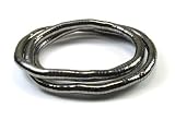 Bendy Flexible and Shapeable Snake Necklace in Gunmetal Tone