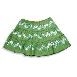 Flowers by Zoe - Girls Tiered Skirt, Green