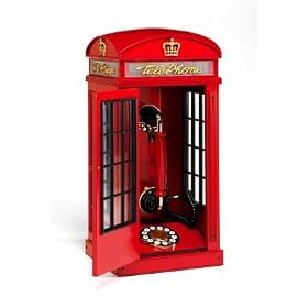 NOVELTY TELEPHONE/ GPO PUBLIC PHONE BOX/ NEW