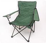 Faltstuhl, Campingstuhl mit Armlehne, Klappstuhl - 