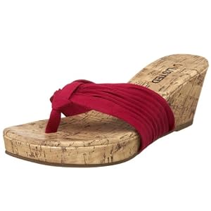 Unlisted Ladies Get A Grip Thong Sandal by Unlisted