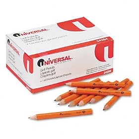 UNIVERSAL OFFICE PRODUCTS Golf & Pew Pencil, HB, Yellow Barrel, 144 per Box