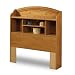 South Shore Furniture, Prairie Collection, Bookcase Headboard 39", Country Pine