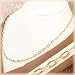 Jewelry : 14K Texture & Polished Oval Link Necklace