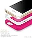 iPhone 5s girl case, Akna Perfection Series Slim PC + Flexible TPU[Hybrid Impact][Ultimate Slim] Protection Back Case for iPhone 5 5S - [Elegant Pink]