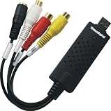 ClimaxDigital VCAP301 USB 2.0 VHS to DVD Converter/DVD Maker-easy way to convert and edit your VHS video Tapes to quality DVD. FREE software Bundle includes ArcSoft ShowBiz DVD 3.5, supports *XP/Vista 32/Vista 64/Window 7 32&64*) +Support Xbox 360/PS3 colour recording+supports 16:9 and 4:3 and upload video to YouTube+**FREE AV cable***