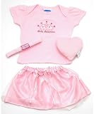 Baby Ballerina 4 Piece Newborn Gift Set By Bon Bebe - pink, 0-3mos