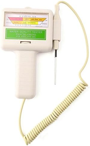 Hanpearl Pool Spa Water Quality Ph/cl2 Chlorine Digital Ph Tester Level Meter Pc-101