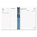Frnkln Cvy Compass Wirebound Weekly Planner Refill, 5-1/2 X 8-1/2