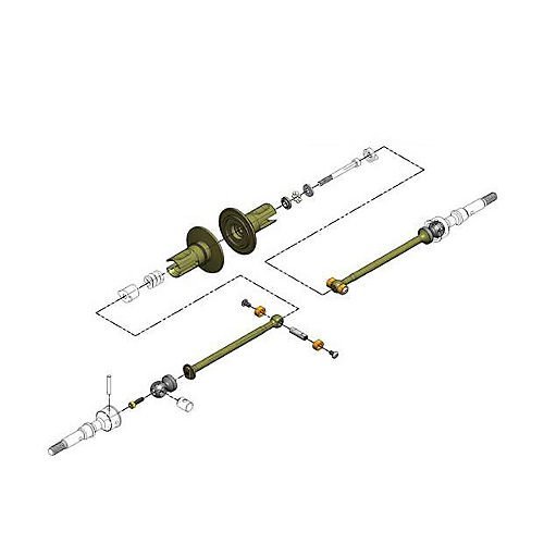 MIP Pucks Bi-Metal R-CVD Drive System: B5,B5M