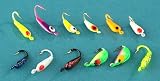 12 - Pk. KE Lures Size 10 Moon Jigs