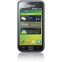 Samsung Galaxy S I9000 Smartphone (10,2 cm (4 Zoll) Super Amoled-Touchscreen, HD Video, 1 GHz-Prozessor, 8 GB interner Speicher, Android 2.2) metallic-black